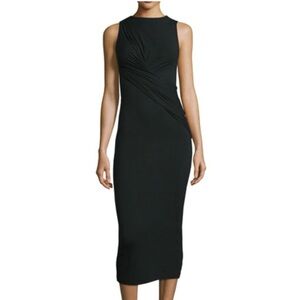 Alexander Wang Black Midi Dress